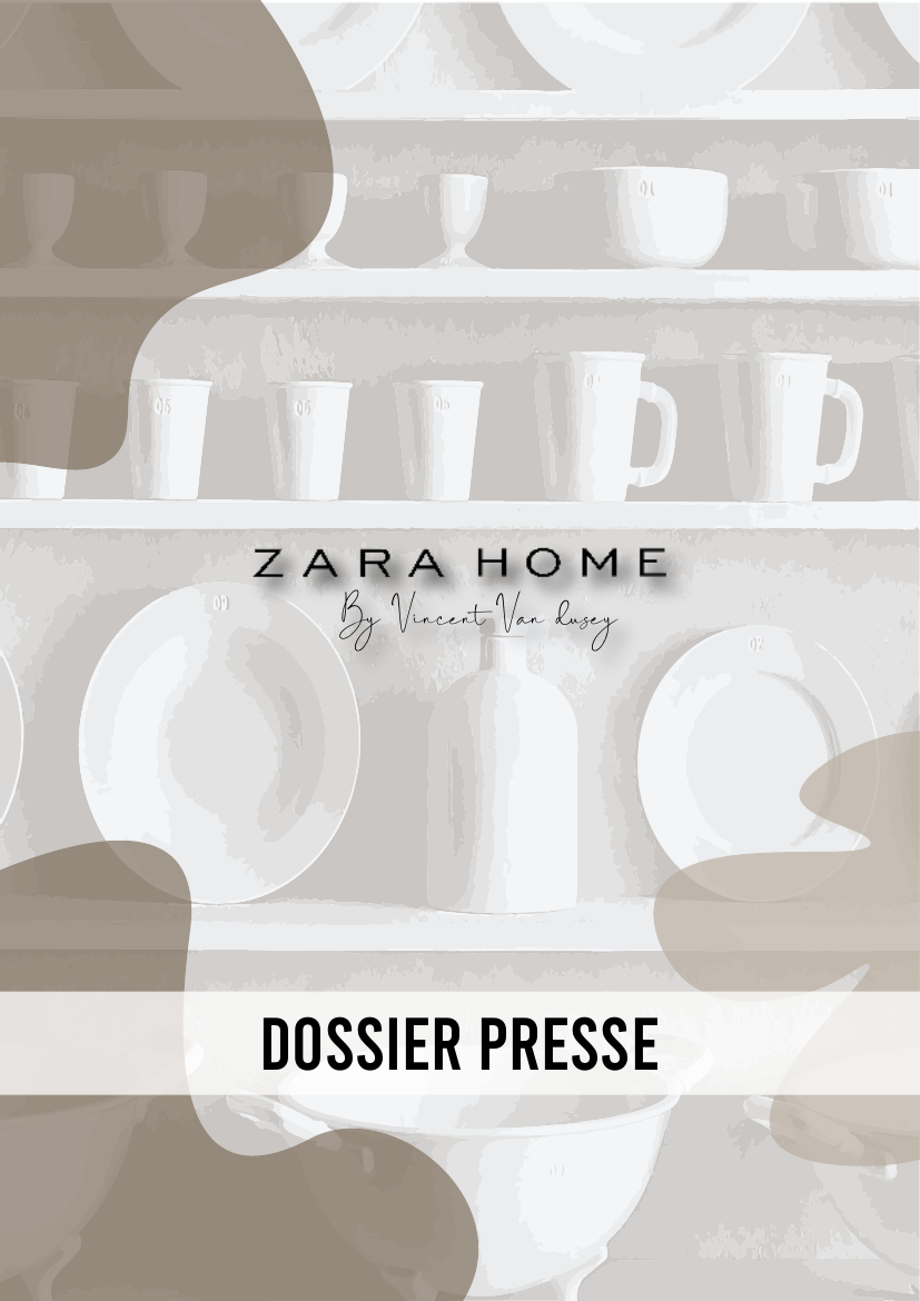 Couverture dossier presse Zara Home